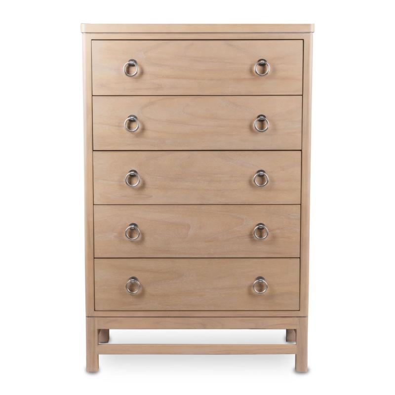 Monterey - 5 Drawer Chest - Sandstone Finish. Picture 2