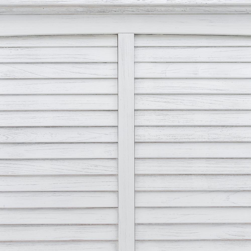 Surfside - Headboard - King - Weathered White Finish. Picture 3