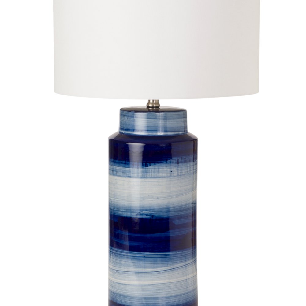 Felicity 30" Navy Ceramic Table Lamp, (Set of 2). Picture 5