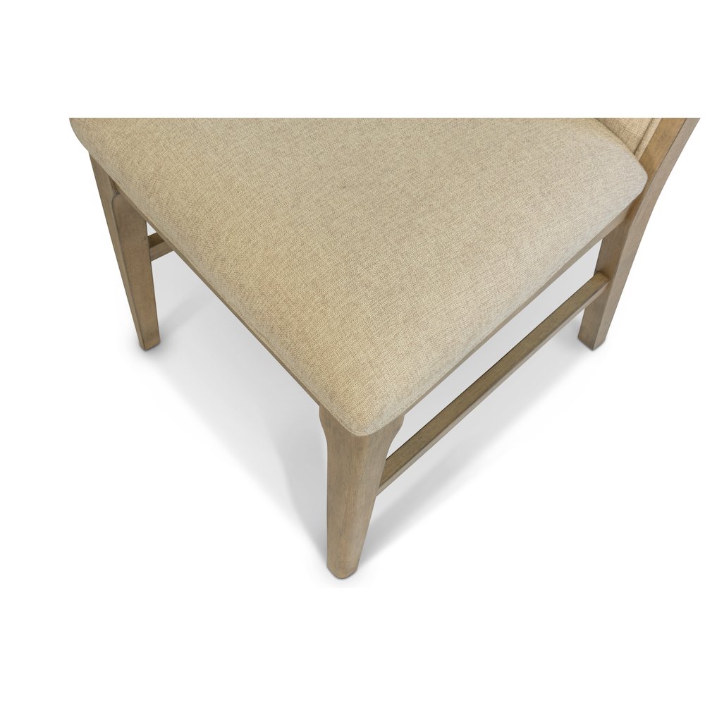 Rio Vista - Upholstered Side Chair - Set of 2 - Muted Earth Tones and Clay. Picture 5