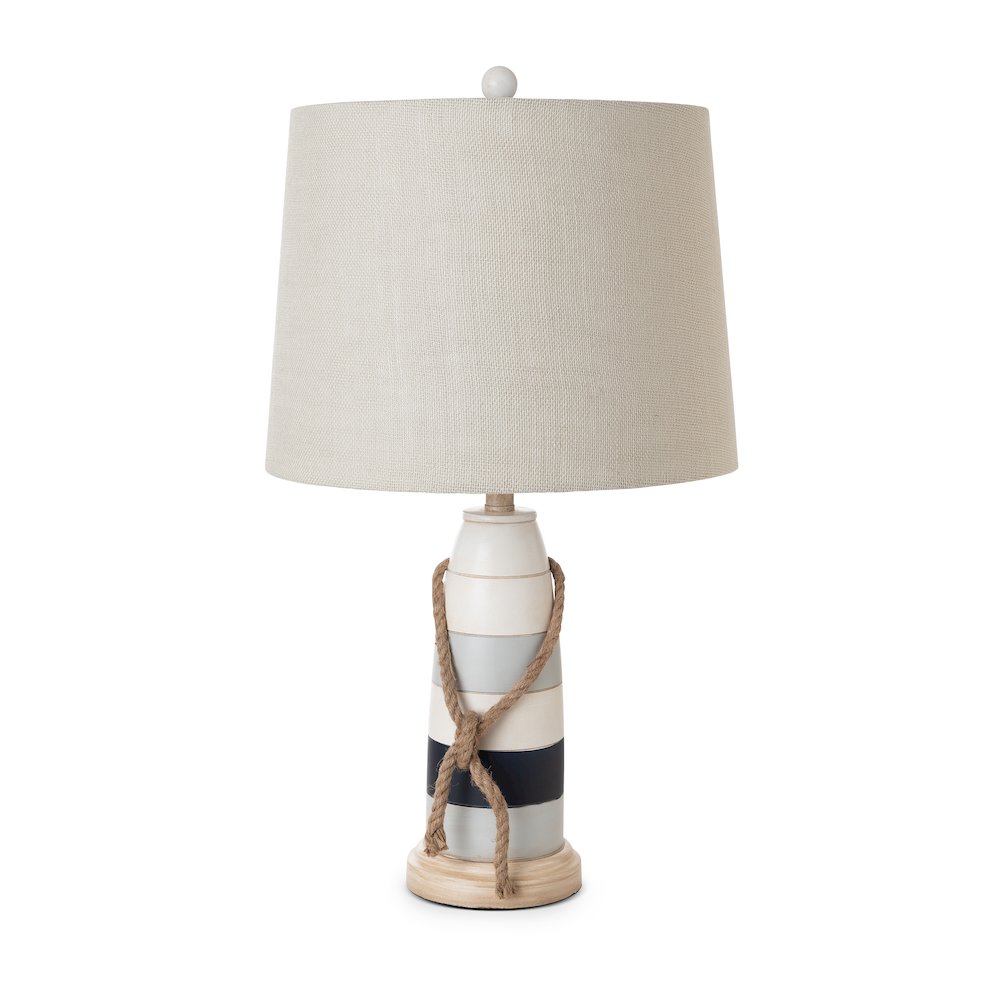 Buoy 27" Poly Coastal Table Lamp, Tri-color, (Set of 2). Picture 9