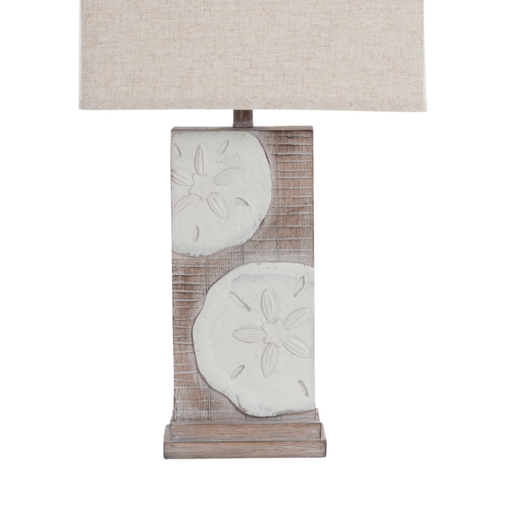Sand Dollar 30" Poly Table Lamp, (Set of 2). Picture 5