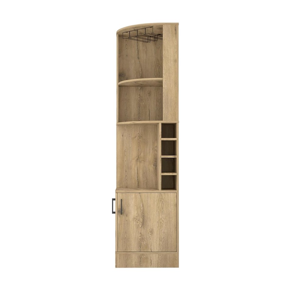 Syrah Bar Cabinet Macadamia MDF. Picture 1