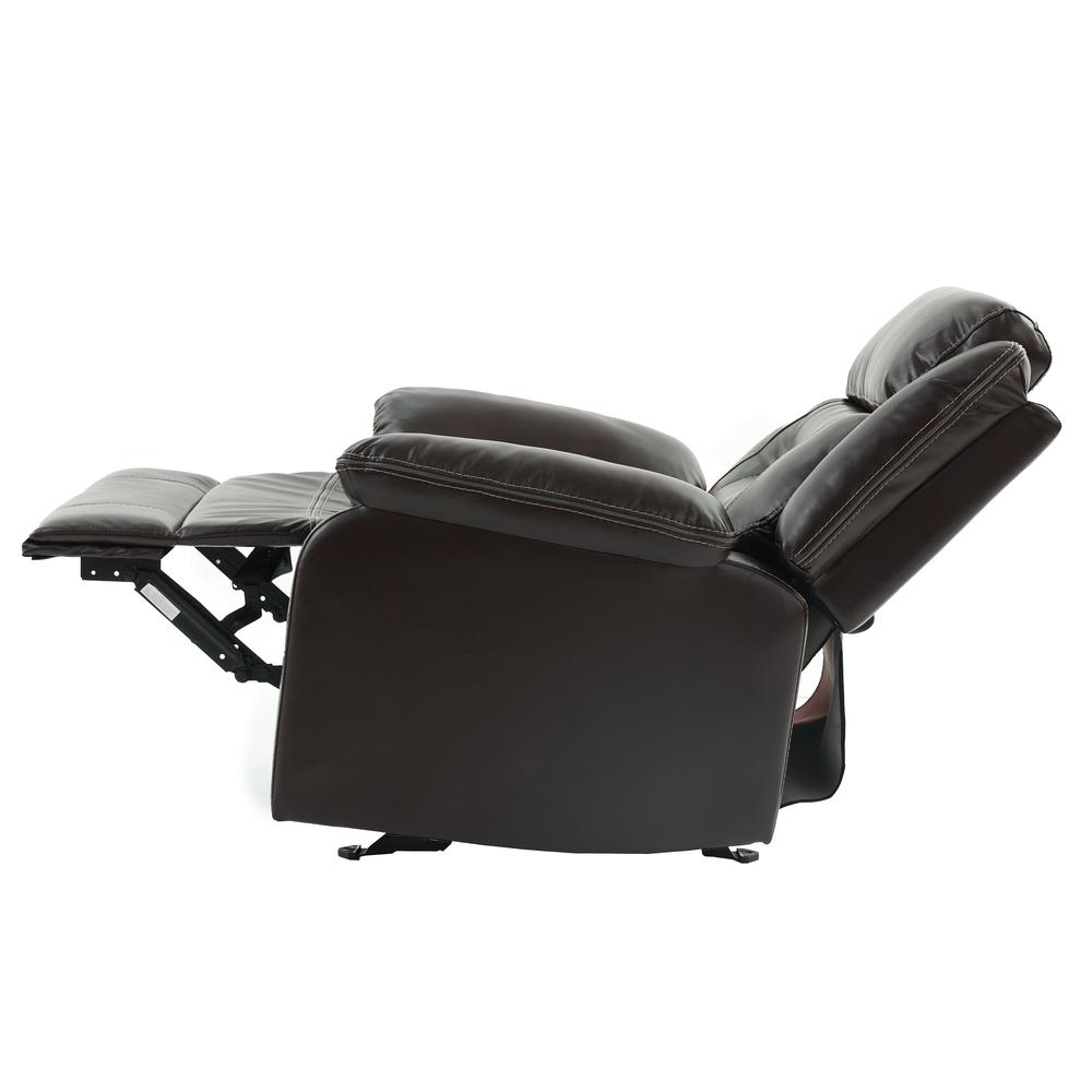Power Recliner-Chocolate. Picture 3