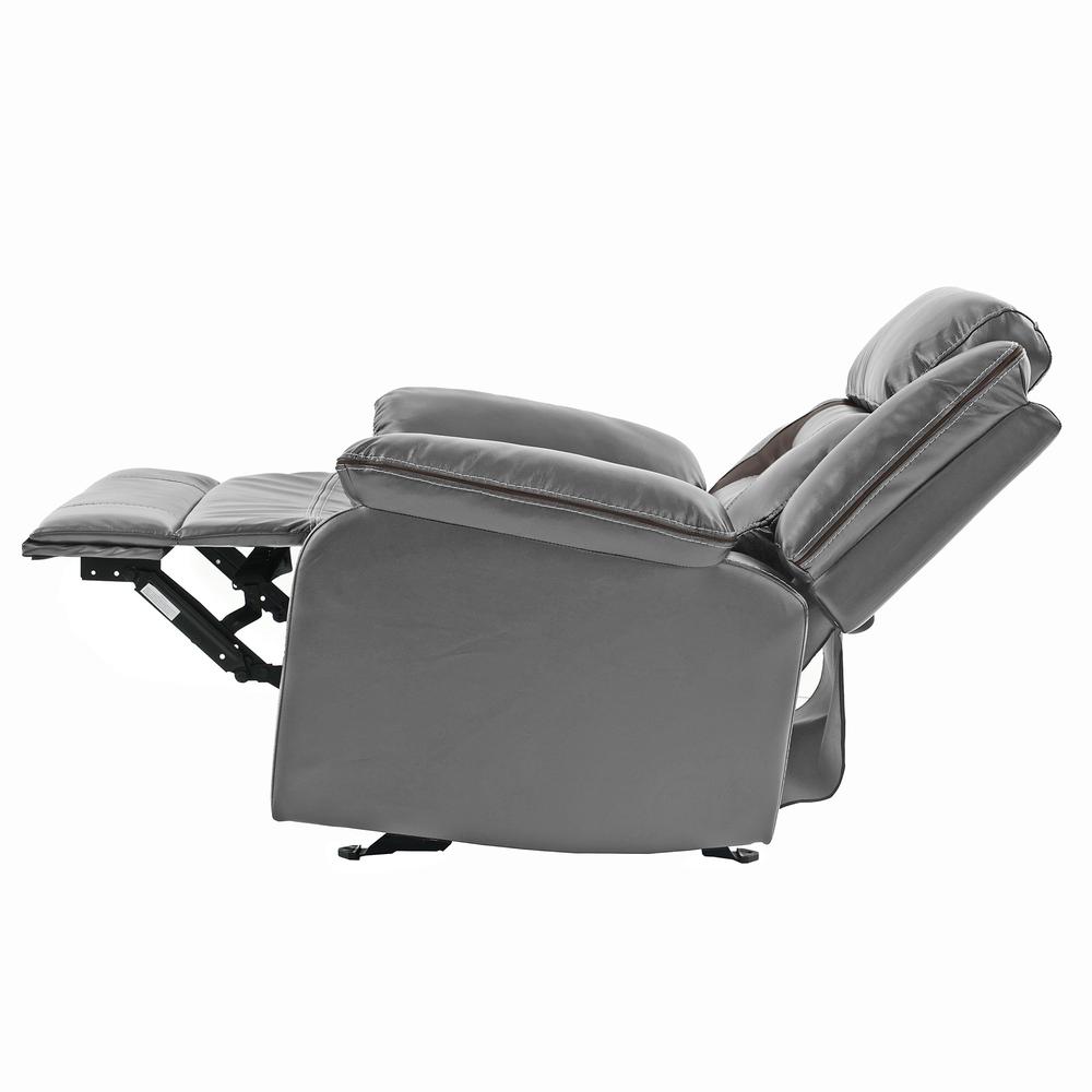 Power Recliner-Grey. Picture 3