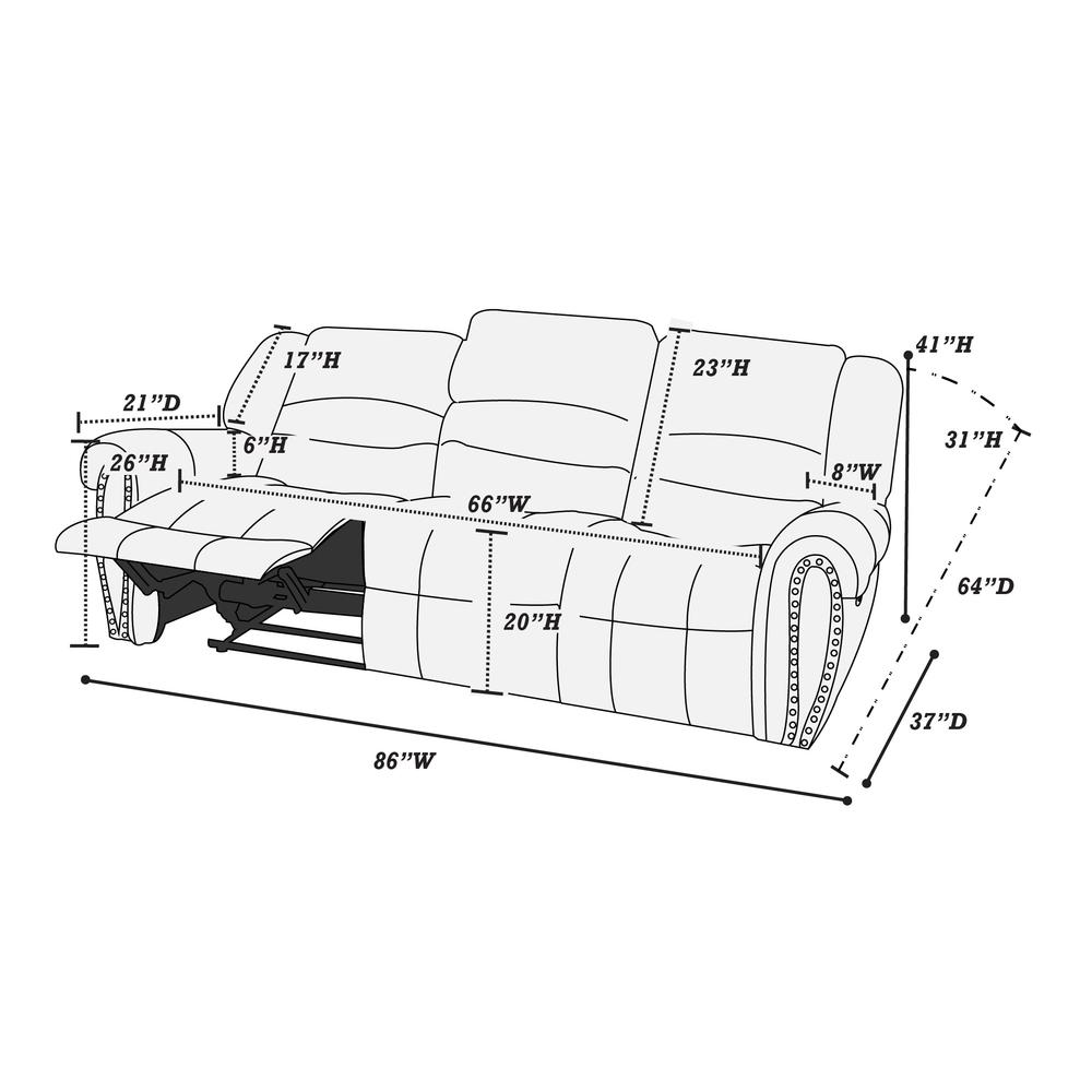 Motion Sofa-Black. Picture 5