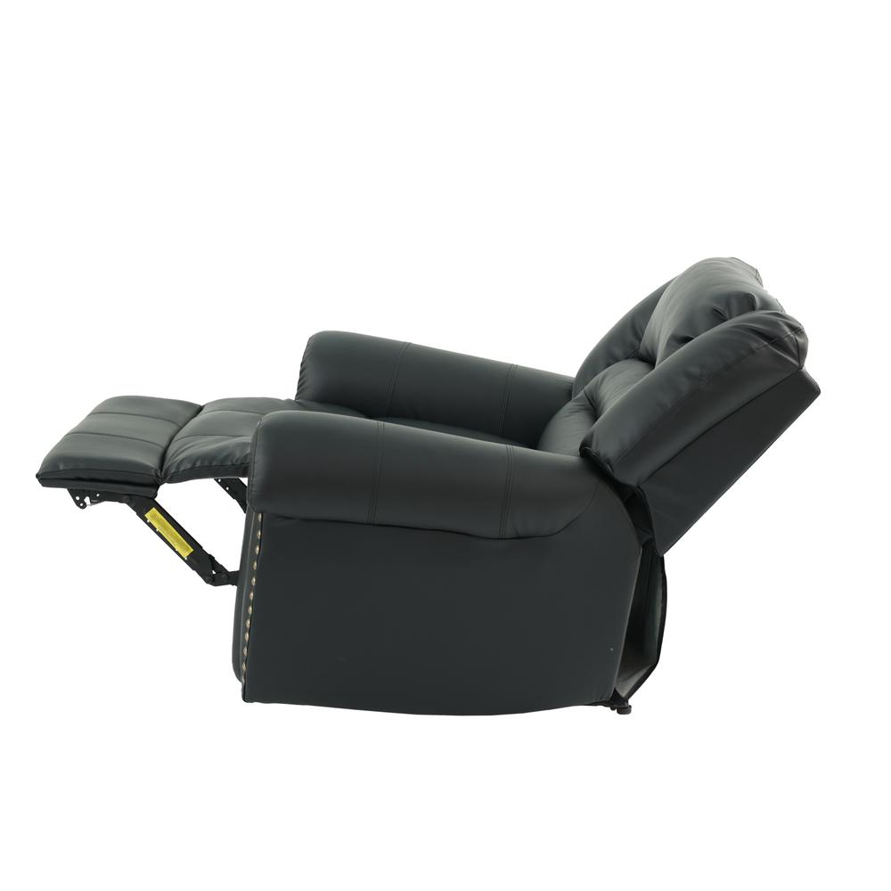 Glider Recliner-Black. Picture 2