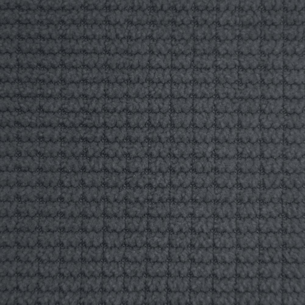Adjustable Headboard Twin Bed Frame in Brushed Linen Charcoal. Picture 3