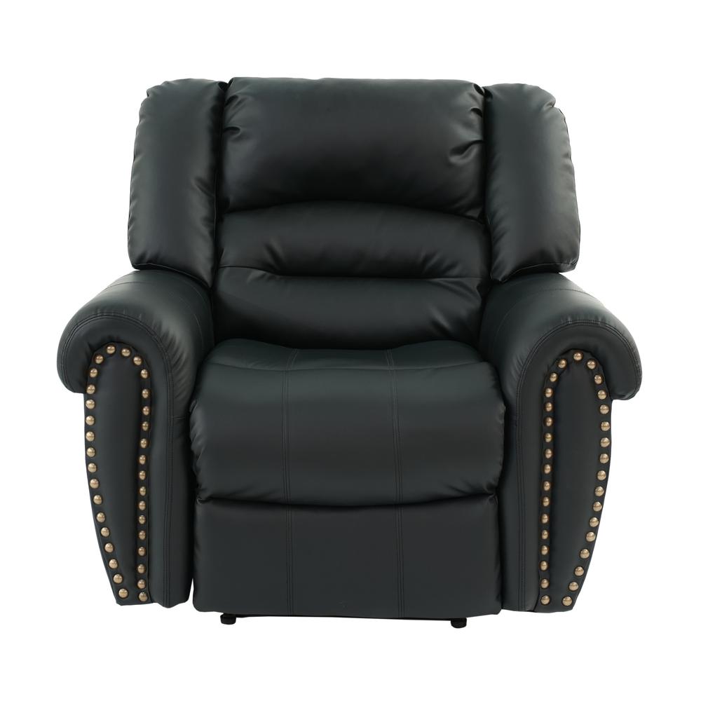 Glider Recliner-Black. Picture 1