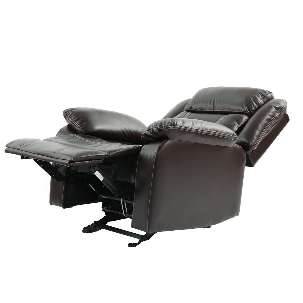 Power Recliner-Chocolate. Picture 2