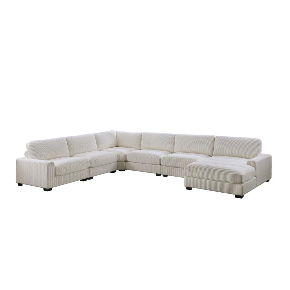 XL Modular 6 Piece Set in Beige. Picture 2