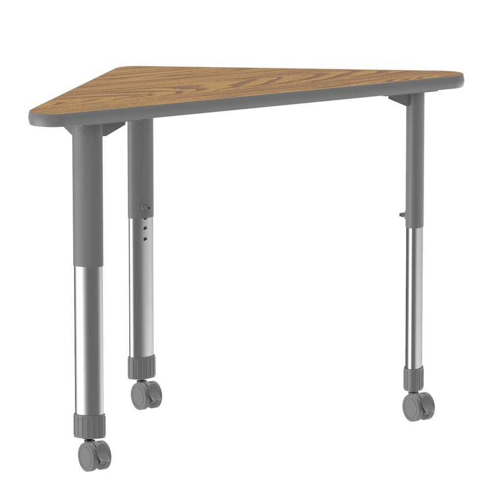 Deluxe High Pressure Collaborative Desk with Casters 41x23". Picture 8
