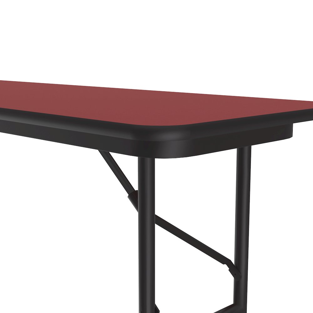 Deluxe High Pressure Top Folding Table 18x96". Picture 4