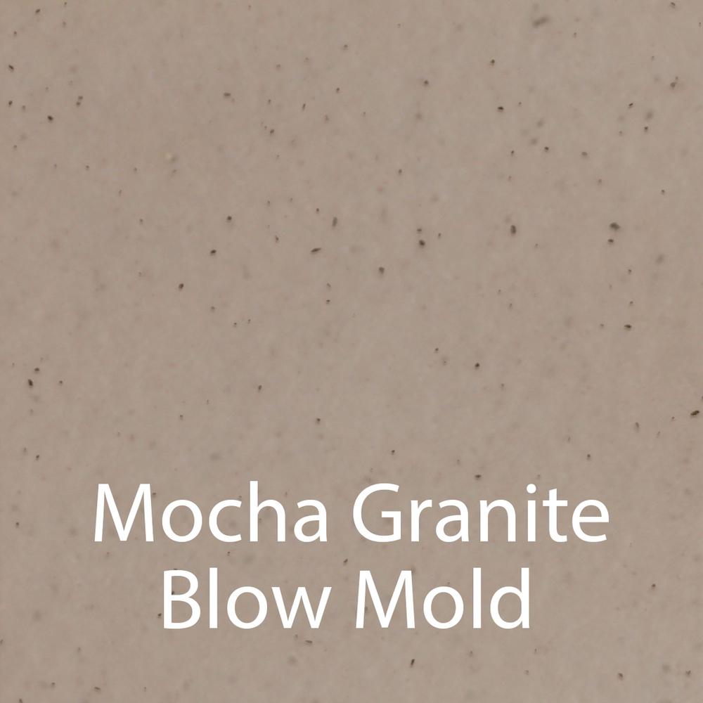 Correctional Facility Tamper-Resistant Commercial Blow-Molded Plastic Folding Tables, 60x60", ROUND, MOCHA GRANITE BROWN. Picture 6