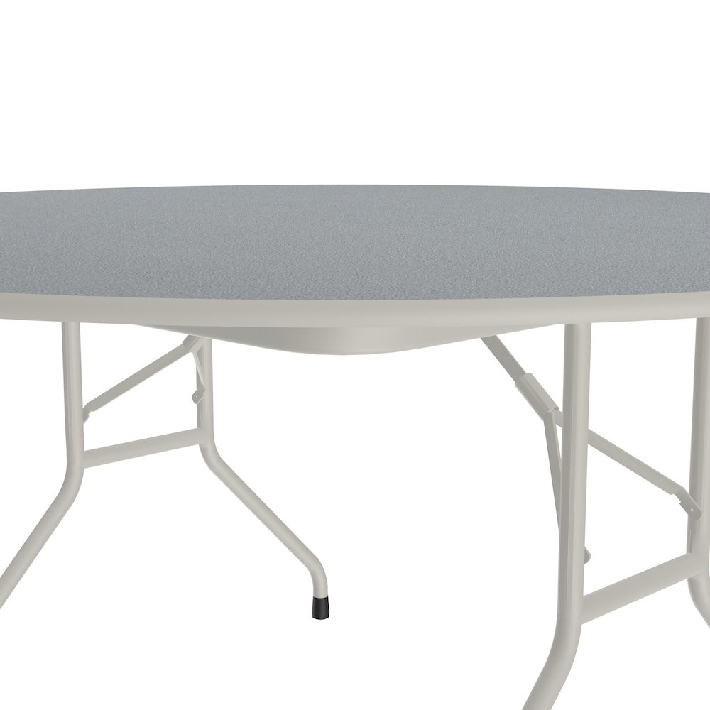 Deluxe High Pressure Top Folding Table 60x60". Picture 2