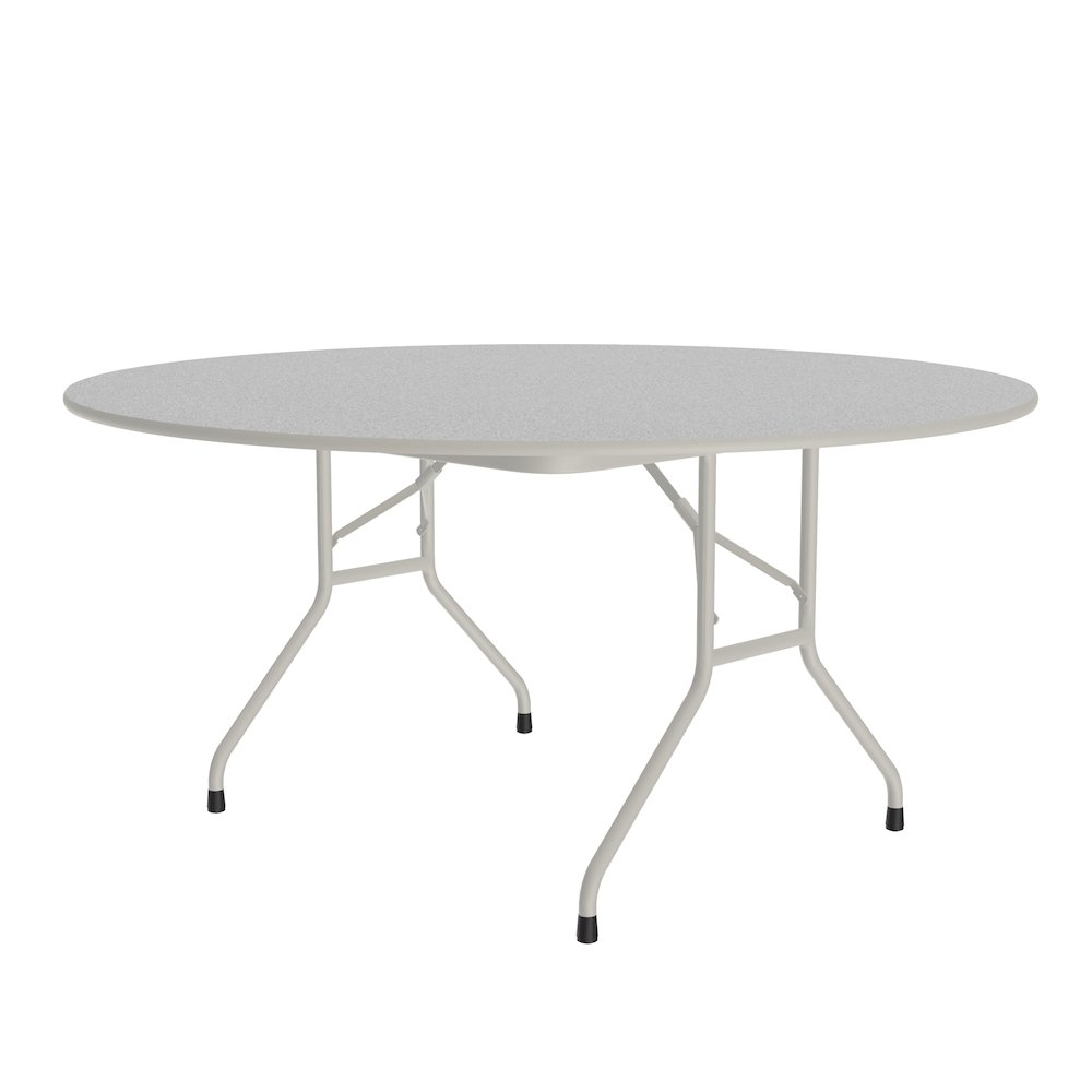 Econoline Melamine Top Folding Table 60x60". Picture 1