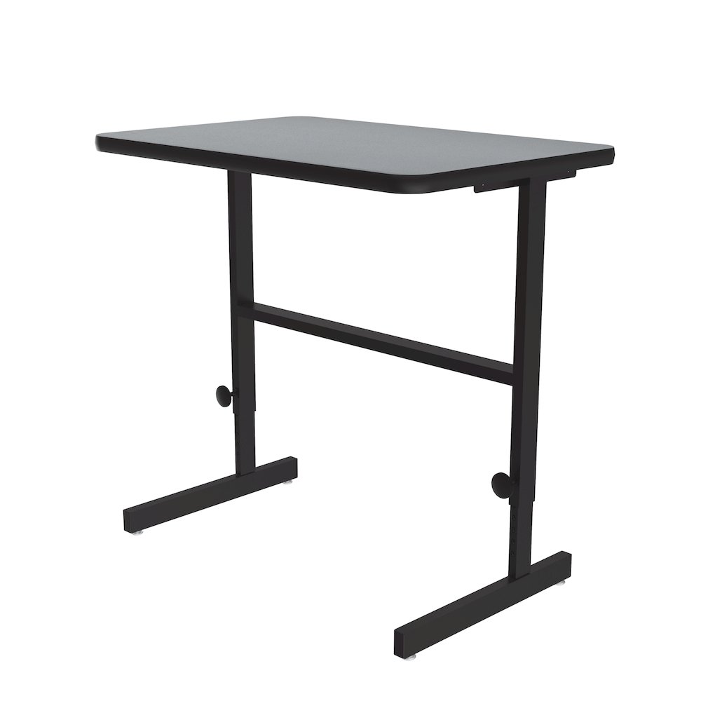 Commercial Laminate Top Adjustable Standing  Height Work Station 24x36". Picture 7