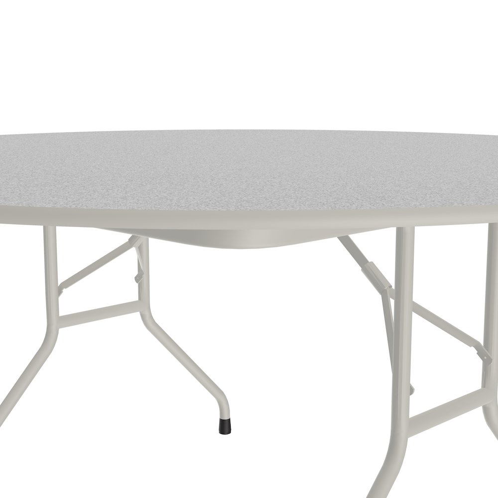 Econoline Melamine Top Folding Table 60x60". Picture 4