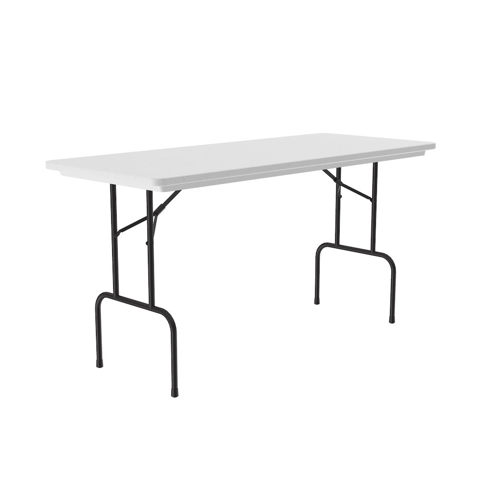 36" Counter Height Commerical Grade Blow-Molded Plastic Folding Table 30x72". Picture 3