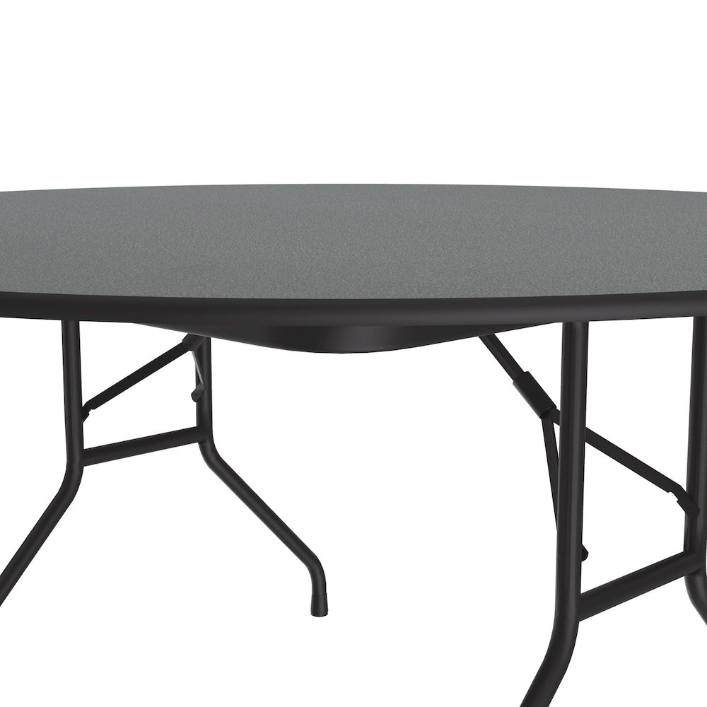 Deluxe High Pressure Top Folding Table 60x60". Picture 3