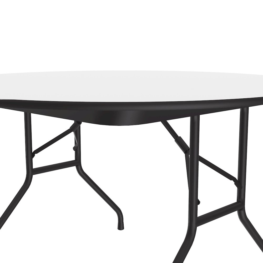Deluxe High Pressure Top Folding Table 48x48". Picture 2