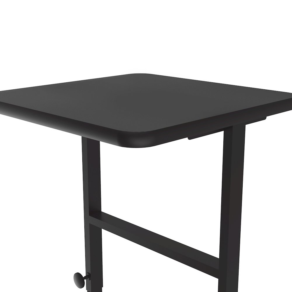 Commercial Laminate Top Adjustable Standing  Height Work Station 20x24". Picture 6