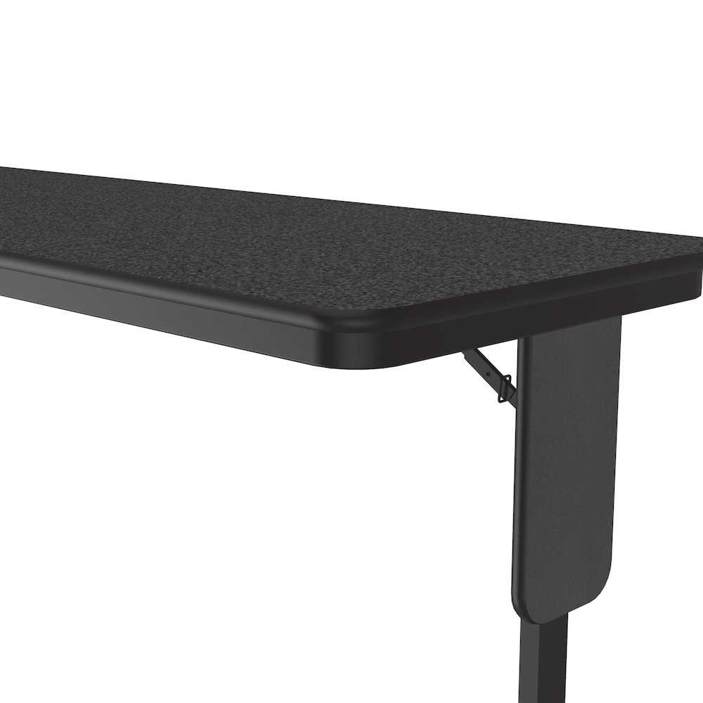 Deluxe High-Pressure Folding Seminar Table with Panel Leg 24x60". Picture 5