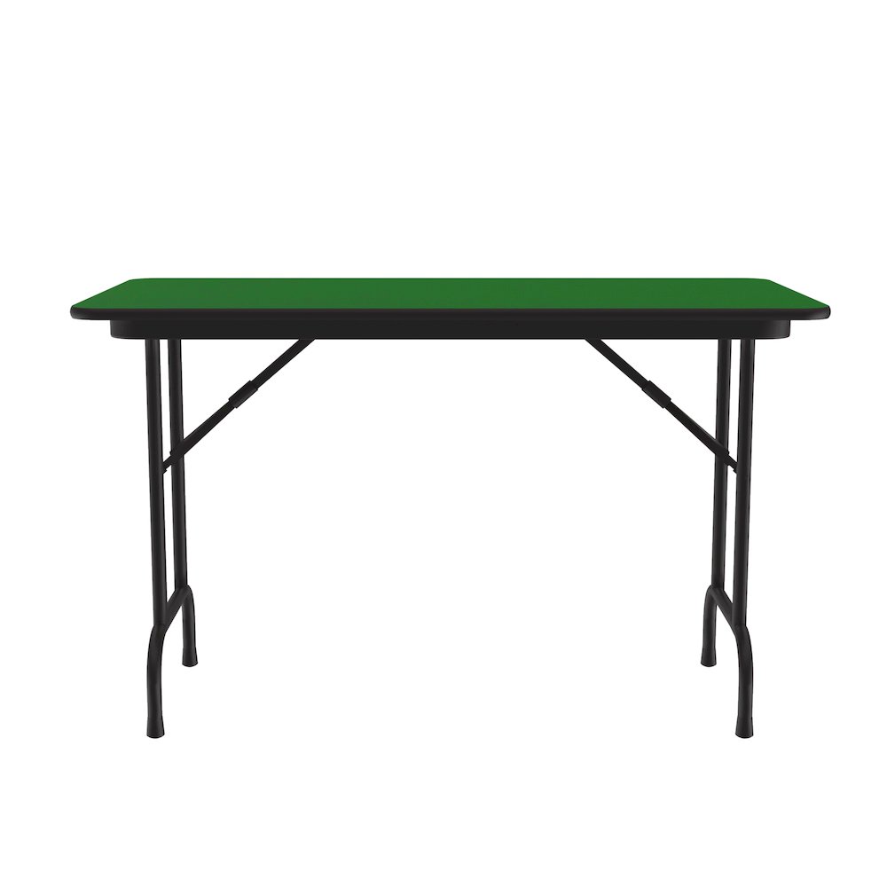 Deluxe High Pressure Top Folding Table 24x48". Picture 1