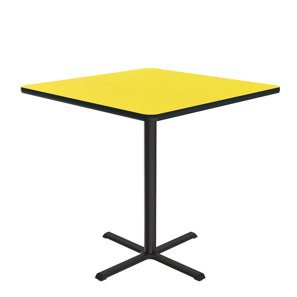 Bar Stool/Standing Height Deluxe High-Pressure Café and Breakroom Table 36x36. Picture 3