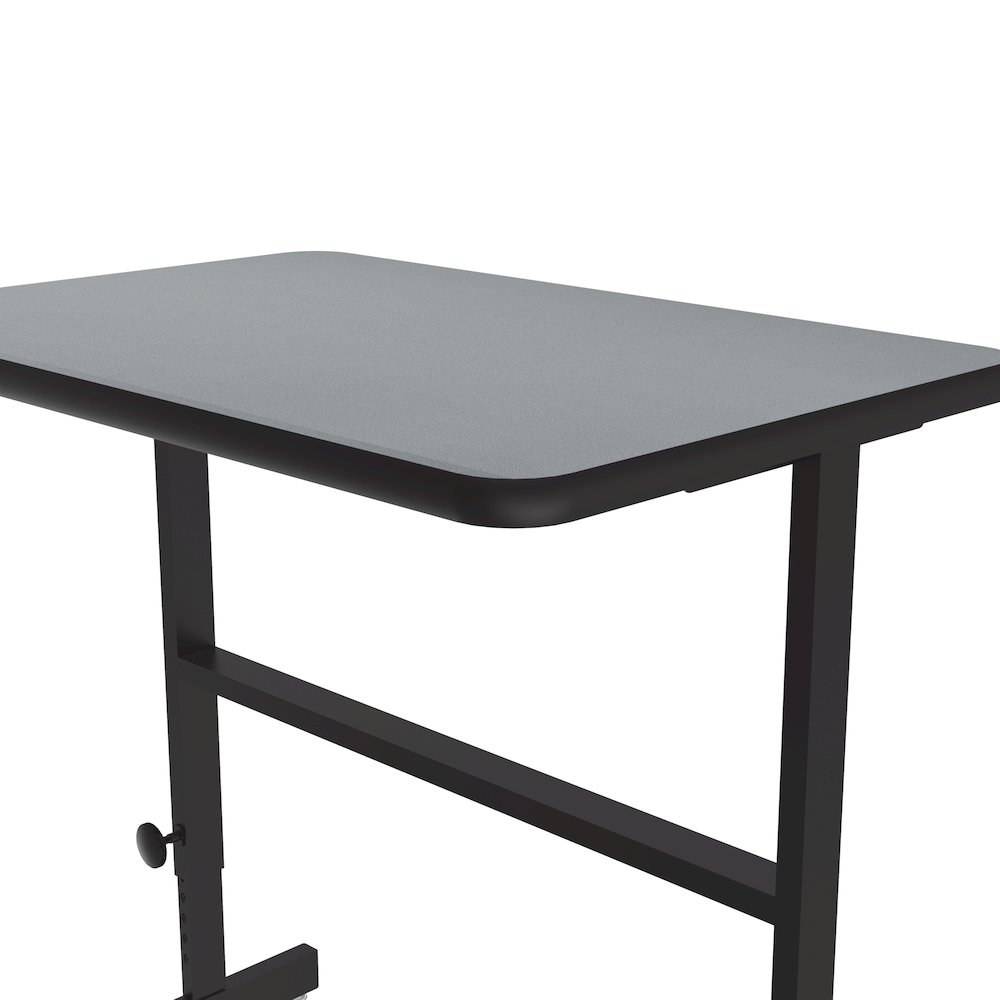 Commercial Laminate Top Adjustable Standing  Height Work Station 24x36". Picture 5