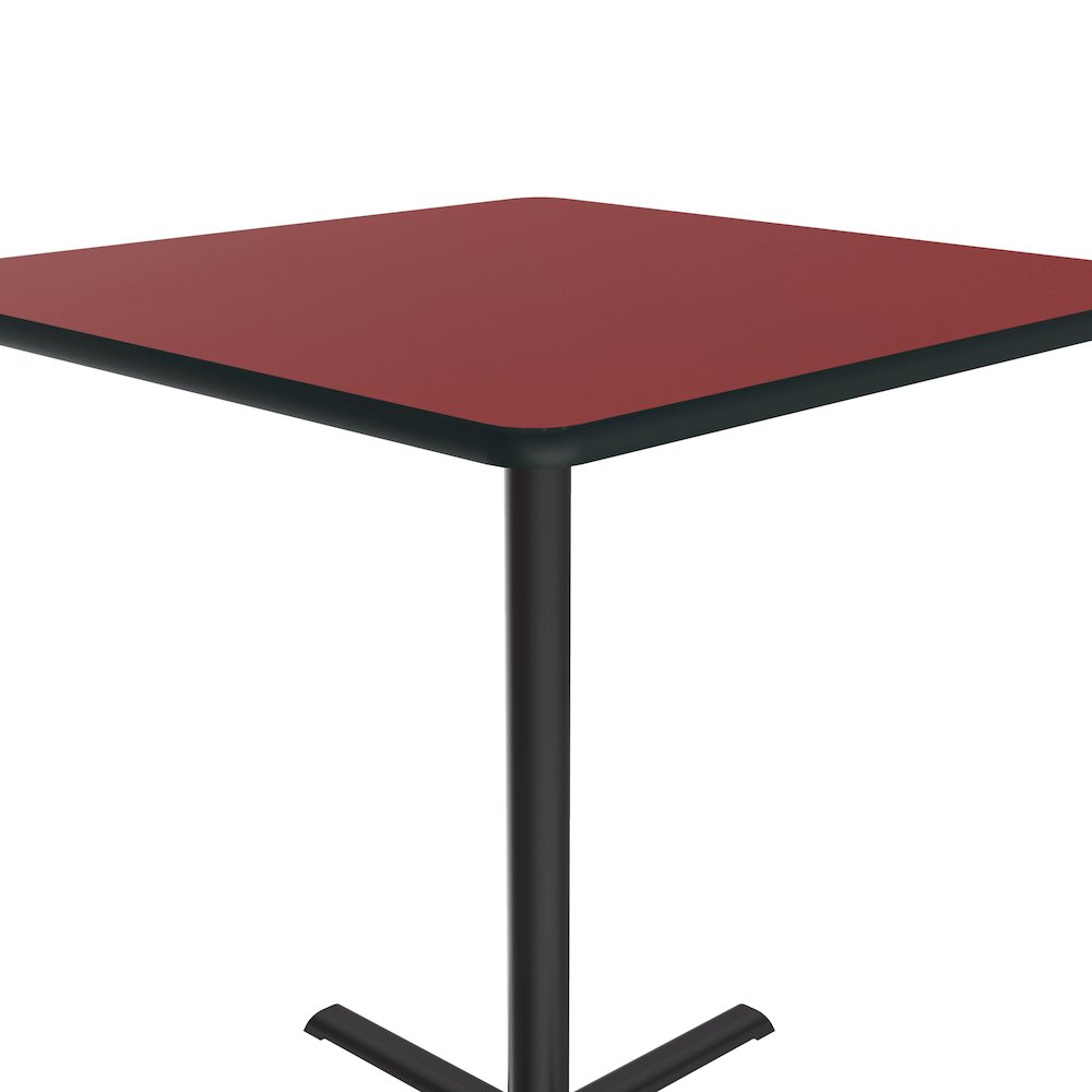 Bar Stool/Standing Height Deluxe High-Pressure Café and Breakroom Table 36x36. Picture 3
