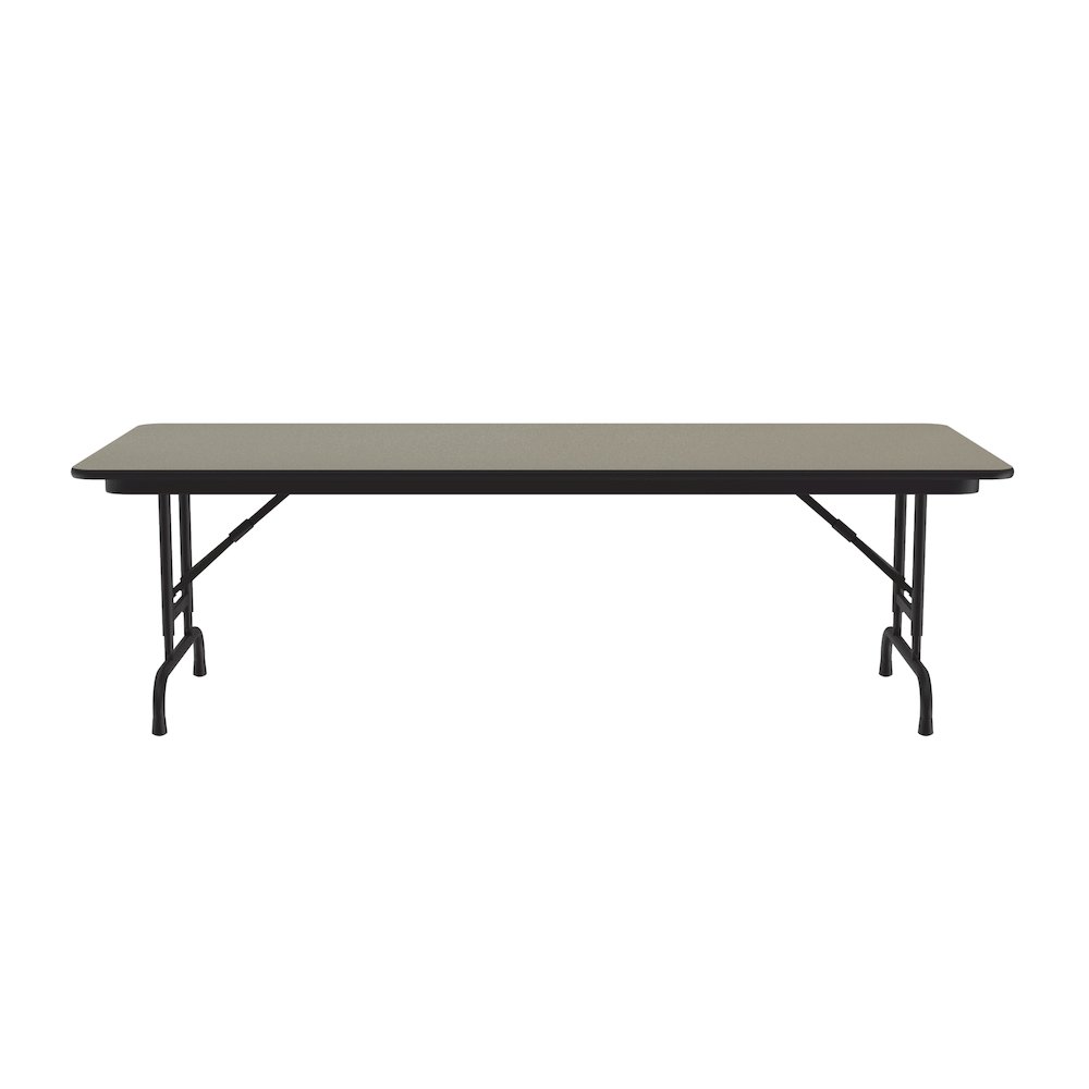Adjustable Height High Pressure Top Folding Table 30x72". Picture 1