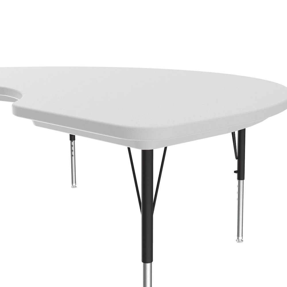 Commercial Blow-Molded Plastic Top Activity Tables 48x72". Picture 11