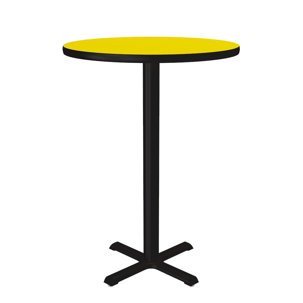 Bar Stool/Standing Height Deluxe High-Pressure Café and Breakroom Table 30x30. Picture 3