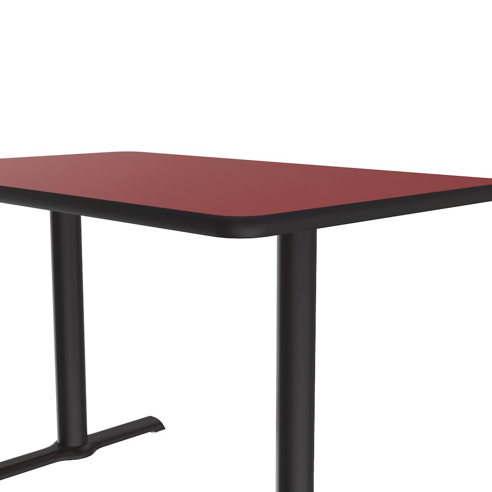 Table Height Deluxe High-Pressure Café and Breakroom Table 30x60". Picture 8