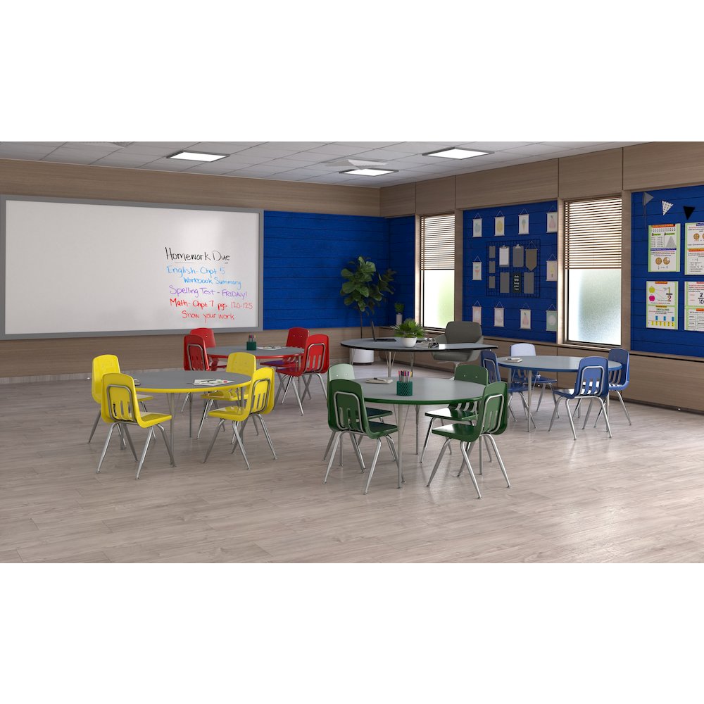 Deluxe High-Pressure Top Activity Tables 48x48". Picture 24