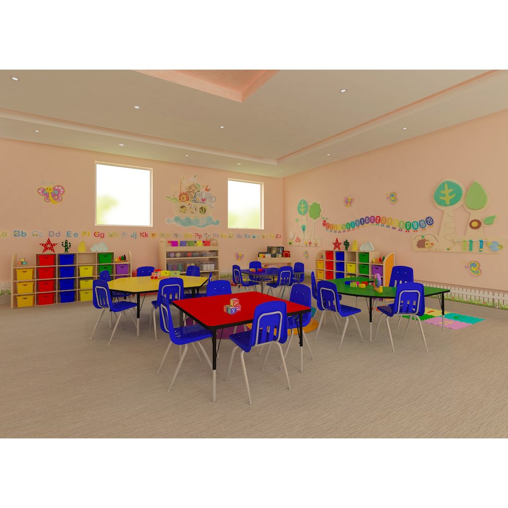 Commercial Laminate Top Activity Tables 60x66". Picture 34