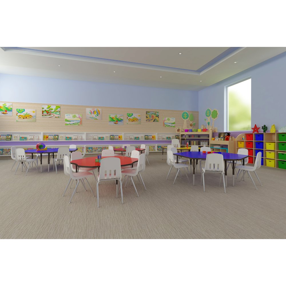 Commercial Laminate Top Activity Tables 60x66". Picture 33