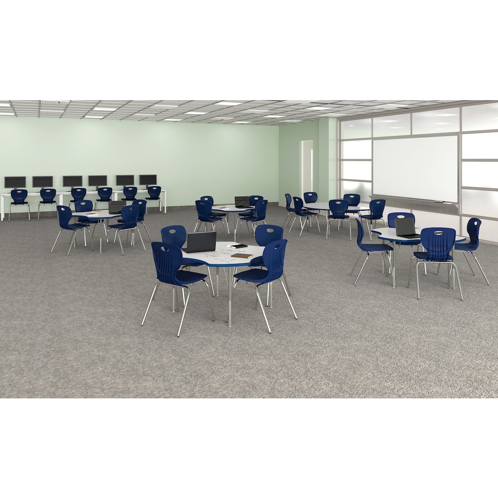 Commercial Laminate Top Activity Tables 60x66". Picture 36
