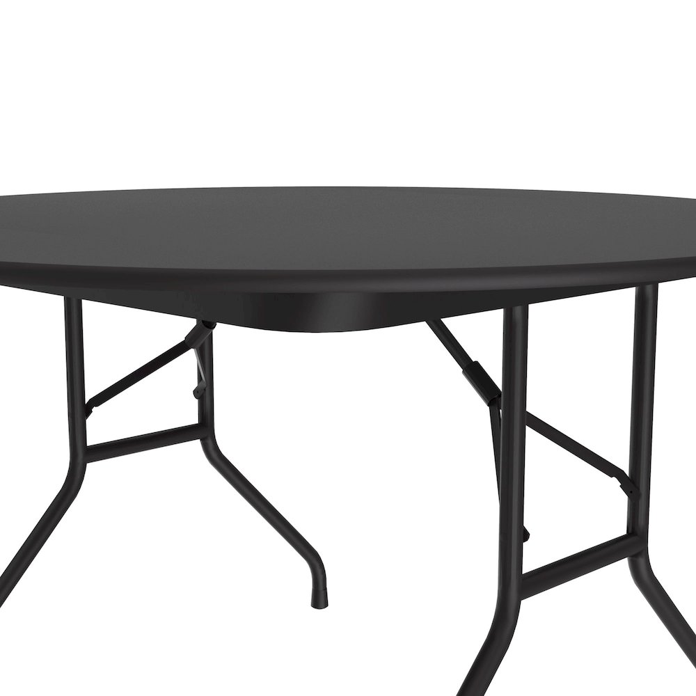 Deluxe High Pressure Top Folding Table 48x48". Picture 7