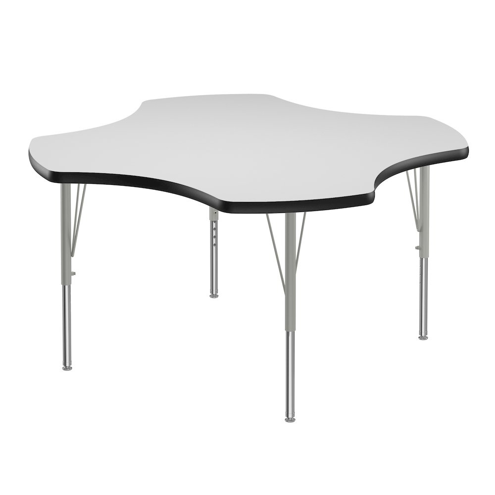 Deluxe High-Pressure Top Activity Tables 48x48". Picture 1