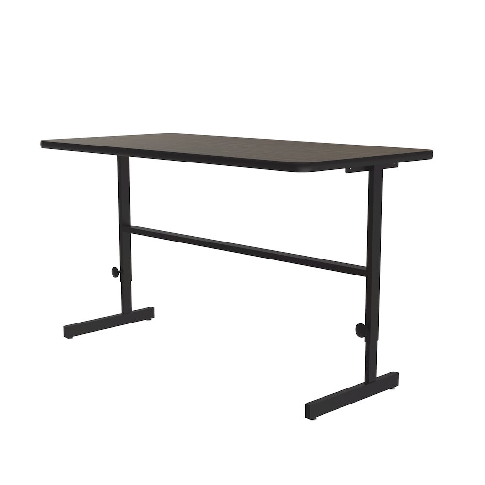 Commercial Laminate Top Adjustable Standing  Height Work Station 30x60". Picture 1