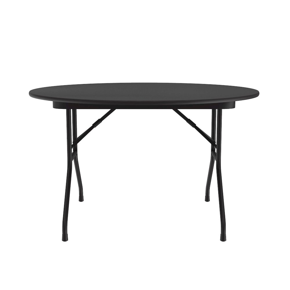 Deluxe High Pressure Top Folding Table 48x48". Picture 6