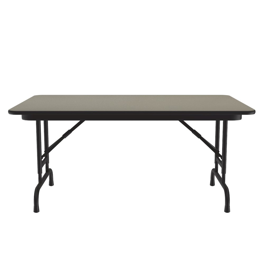 Adjustable Height High Pressure Top Folding Table 30x48". Picture 1