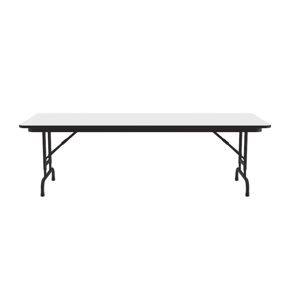 Adjustable Height High Pressure Top Folding Table 30x96". Picture 7