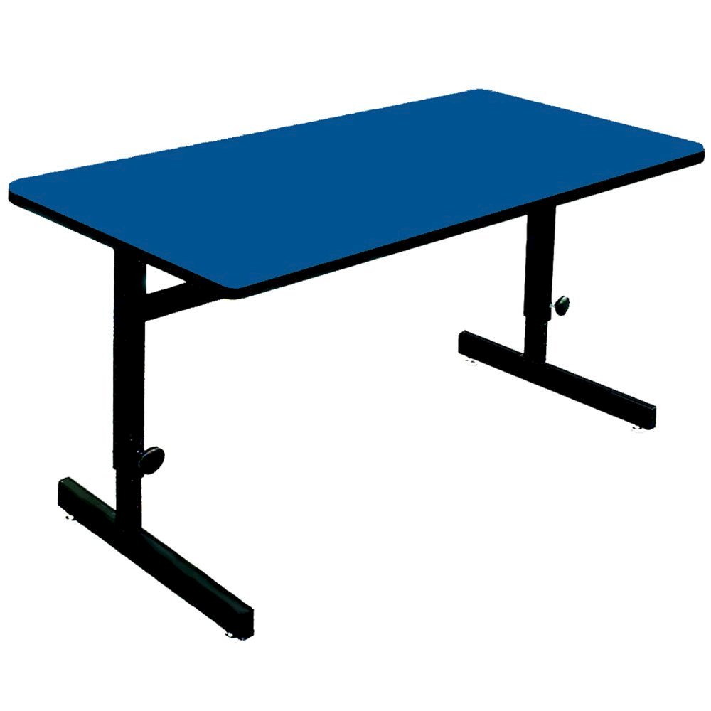 Adjustable Height Deluxe High-Pressure Top Computer/Student Desks  24x36". Picture 1