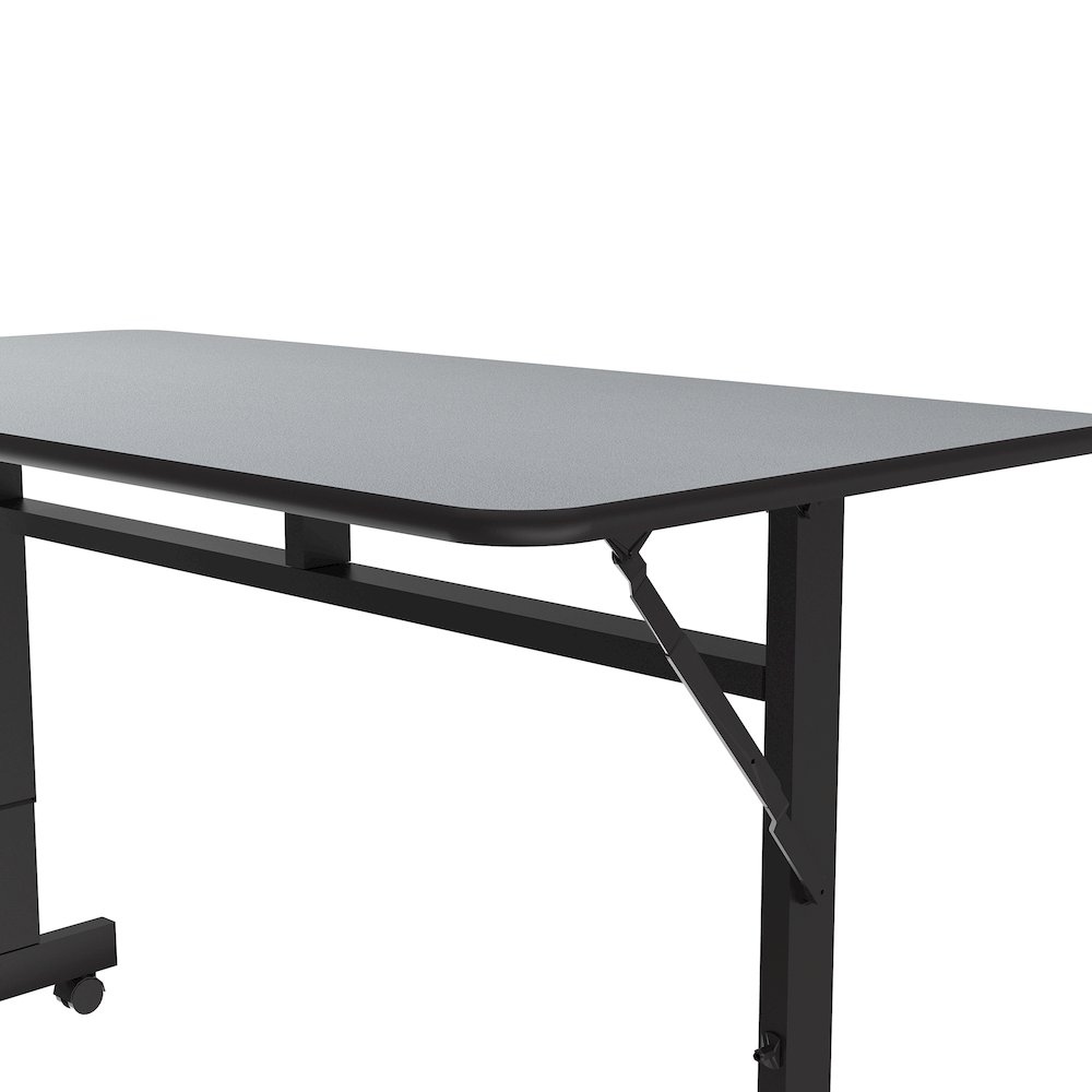 3/4" Thermal Fused Laminate Top Flip Top Table. Picture 2