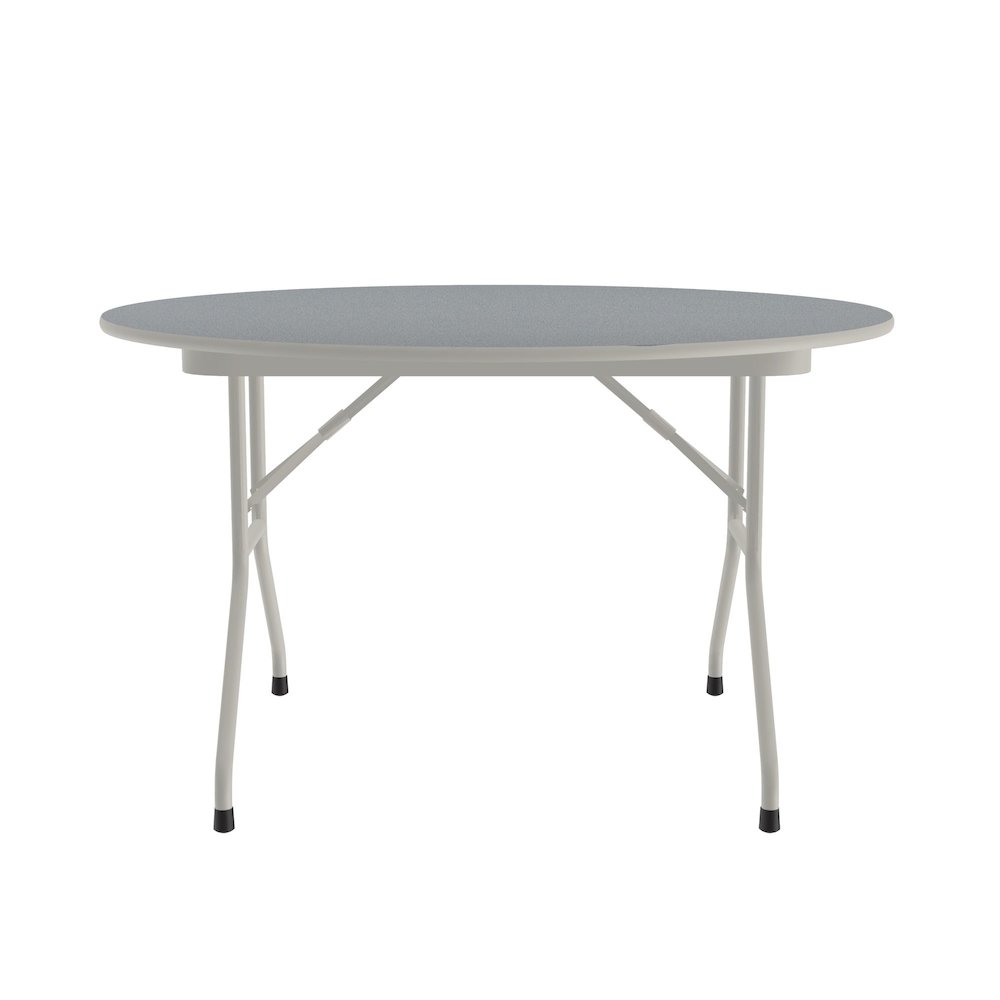 Deluxe High Pressure Top Folding Table 48x48". Picture 2