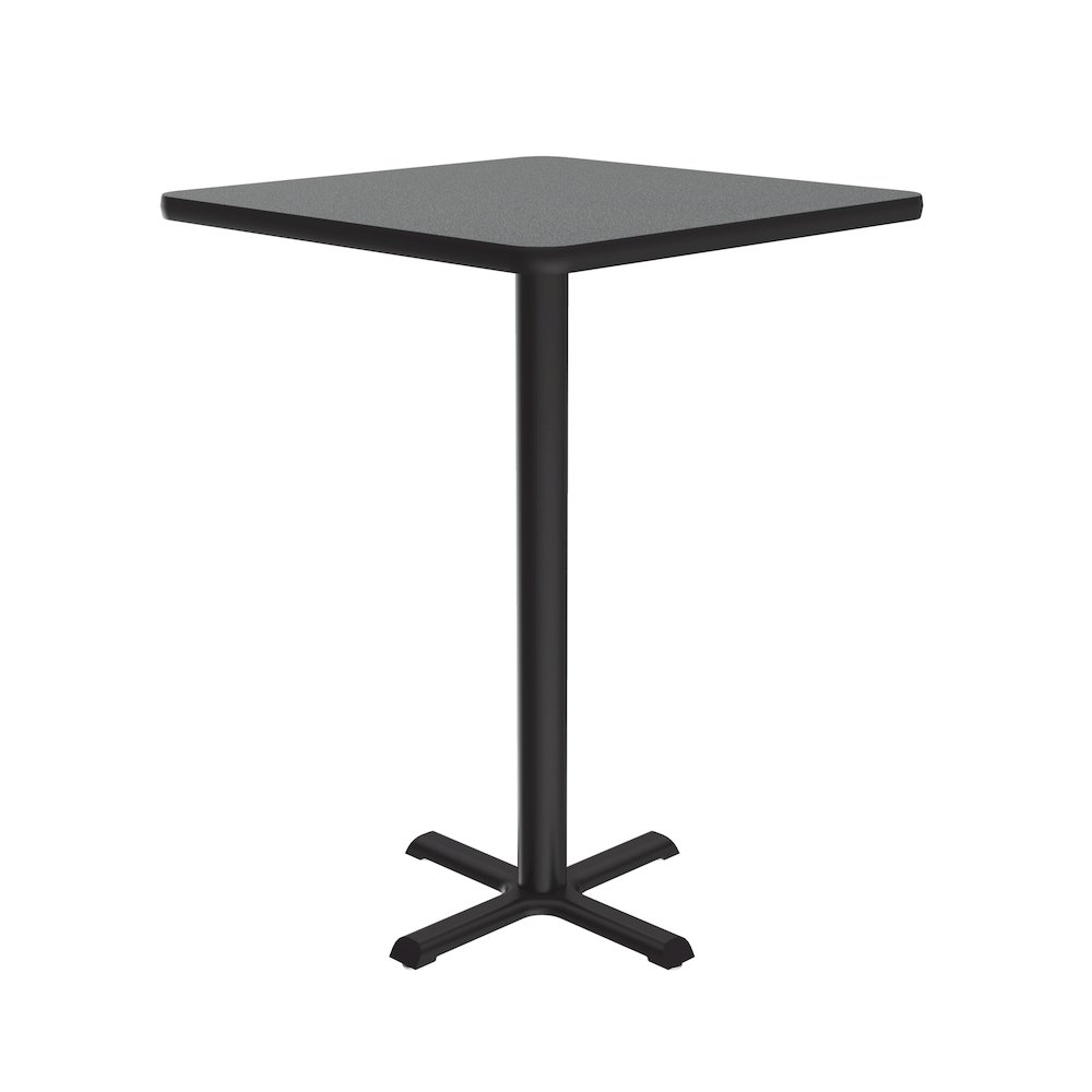 Bar Stool/Standing Height Deluxe High-Pressure Café and Breakroom Table 24x24. Picture 5