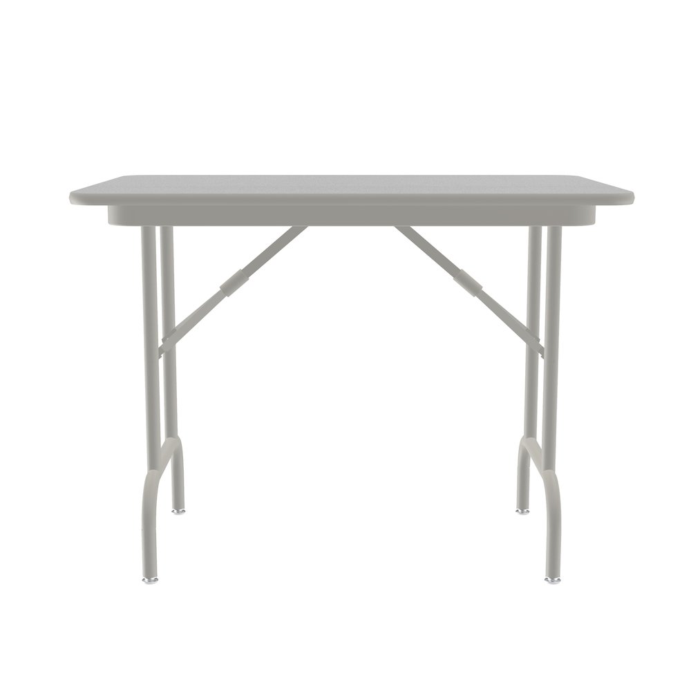 Keyboard Height Melamine Folding Tables 24x48". Picture 5